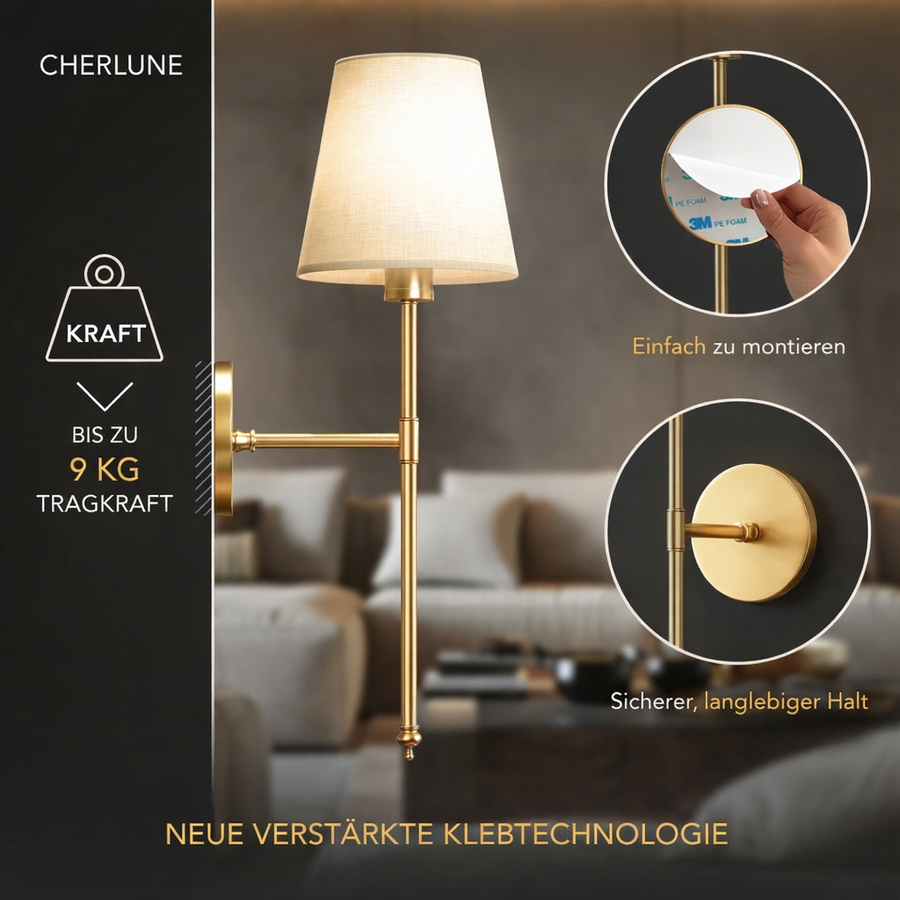 Kabellose Wandleuchte – 2er Set
