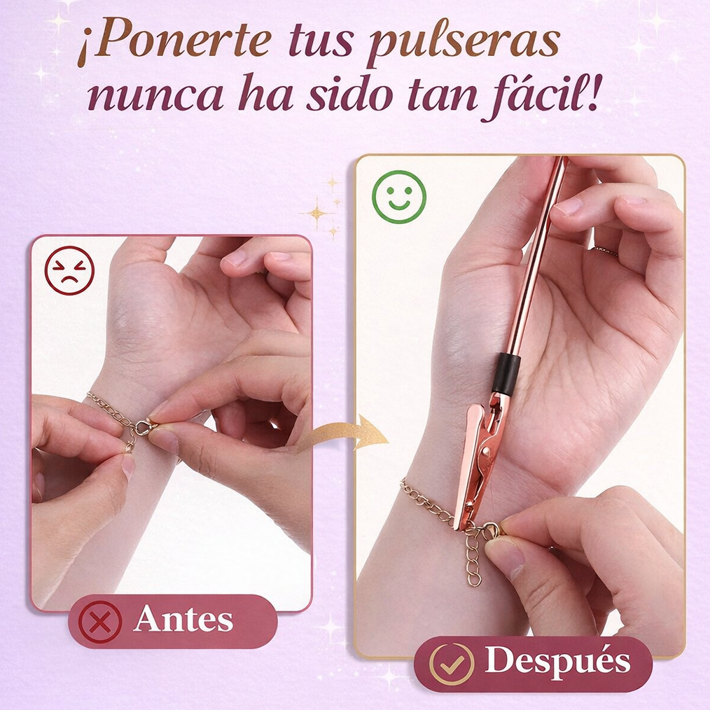 Herramienta para Cerrar Pulseras (Ideal para Uñas Largas)