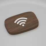 WLAN Schild – Passwort stilvoll anzeigen