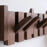 Nordic Fold – Klappbare Wandgarderobe aus Holz