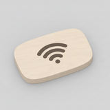 WLAN Schild – Passwort stilvoll anzeigen